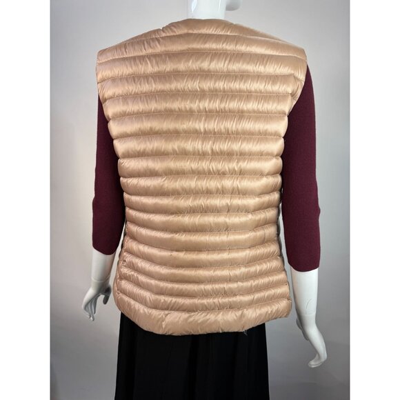 Polo Ralph Lauren Lightweight Packable Down Vest Gold Quilted Outdoor Layer - Picture 13 of 16